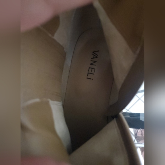 Vaneli Tan Leather Boots - Picture 10 of 10